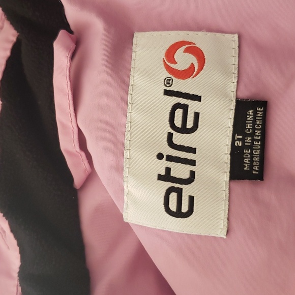 (2T) Etirel Waterproof Color Block Winter Jacket Cozy Outdoor Breathable Athlete - Picture 6 of 9